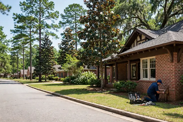 Albany, GA — the metro skyline and landscape
