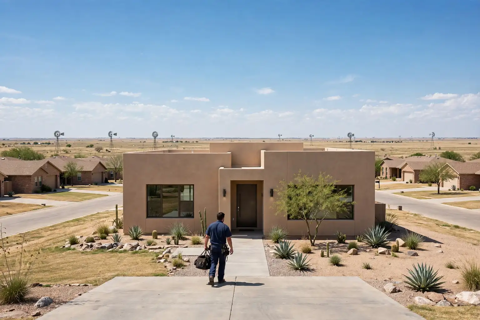 Amarillo, TX — the metro skyline and landscape