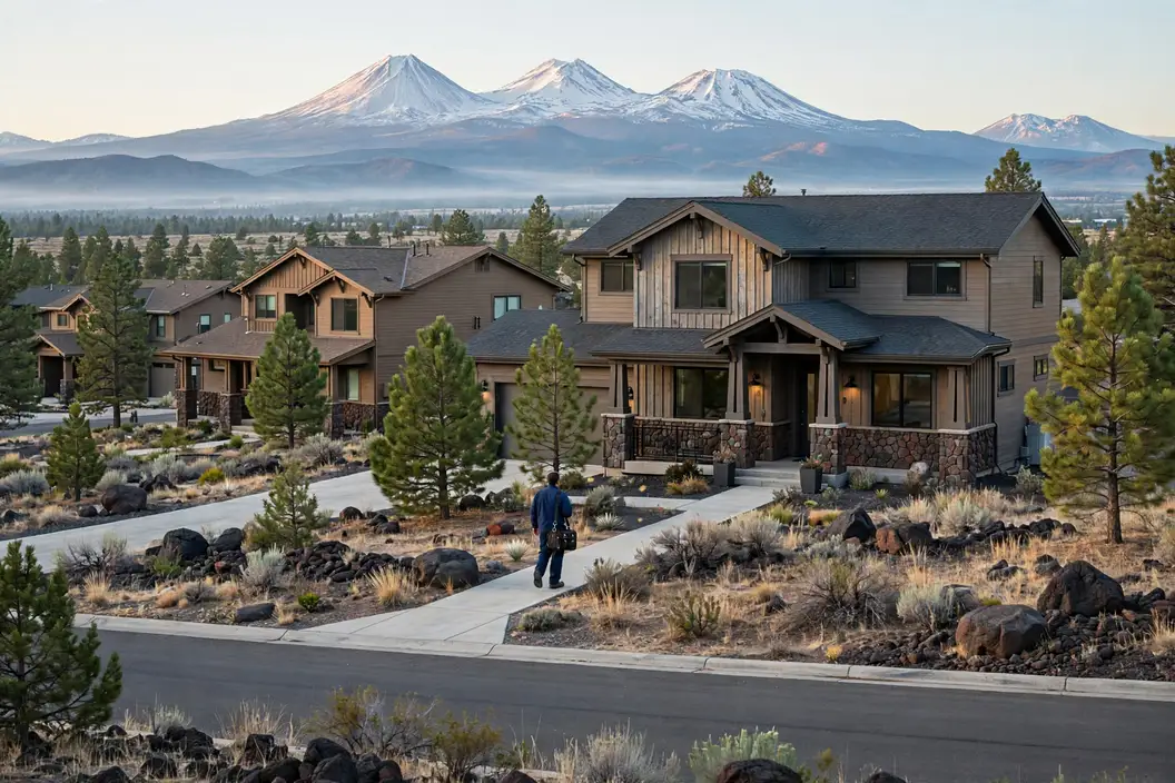 Bend, OR — the metro skyline and landscape
