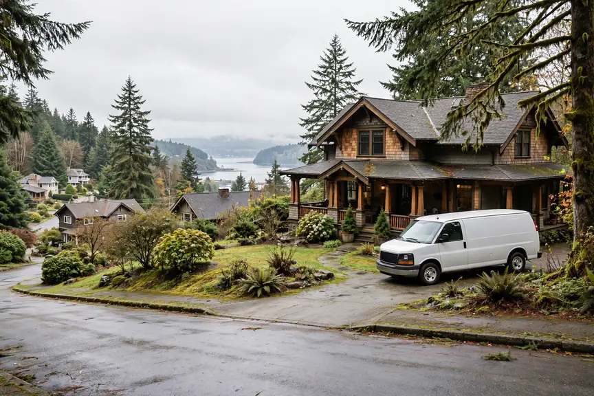 Bremerton, WA — the metro skyline and landscape
