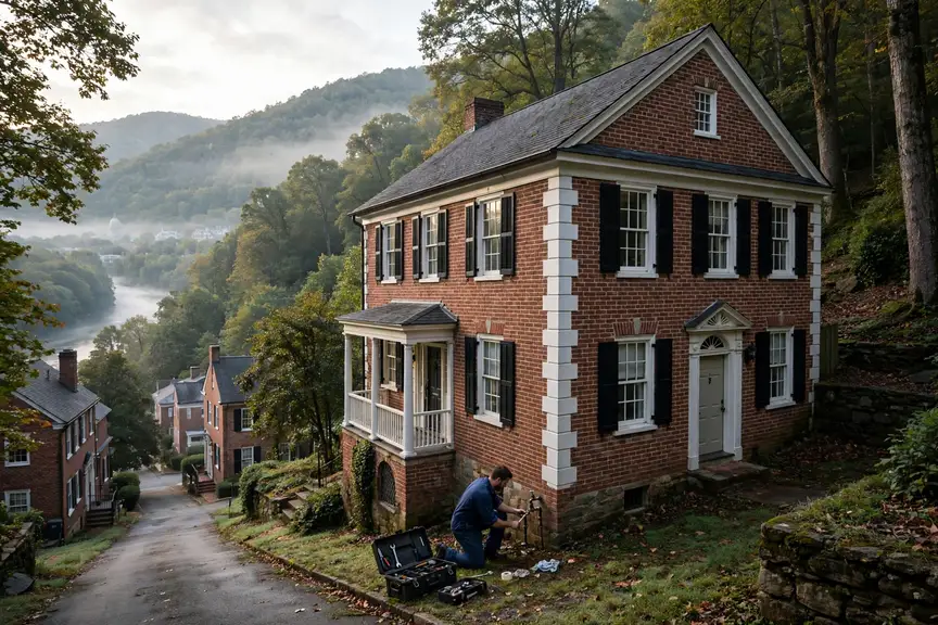 Charleston, WV — the metro skyline and landscape