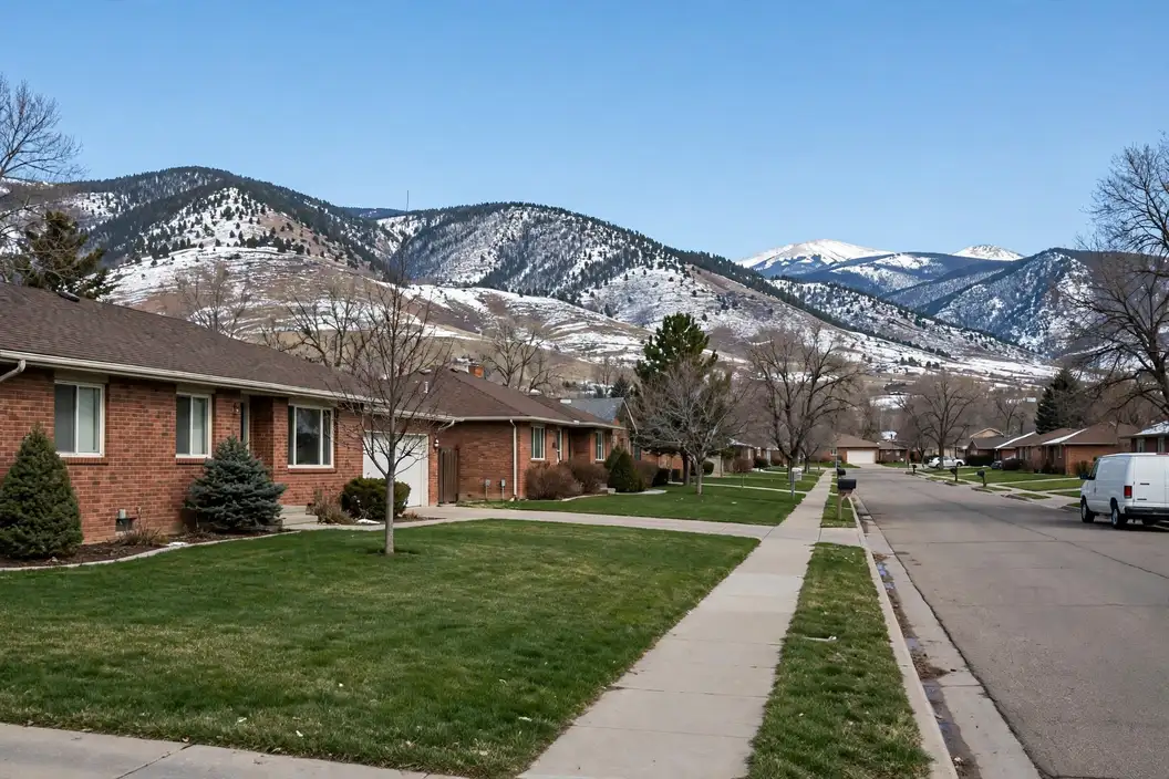 Denver, CO — the metro skyline and landscape