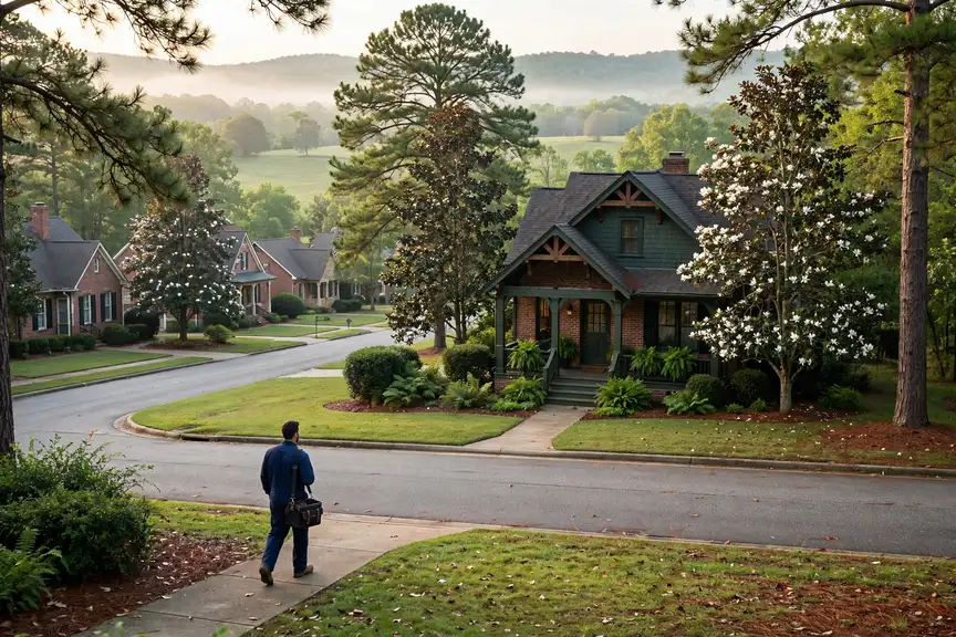 Florence–Muscle Shoals, AL — the metro skyline and landscape
