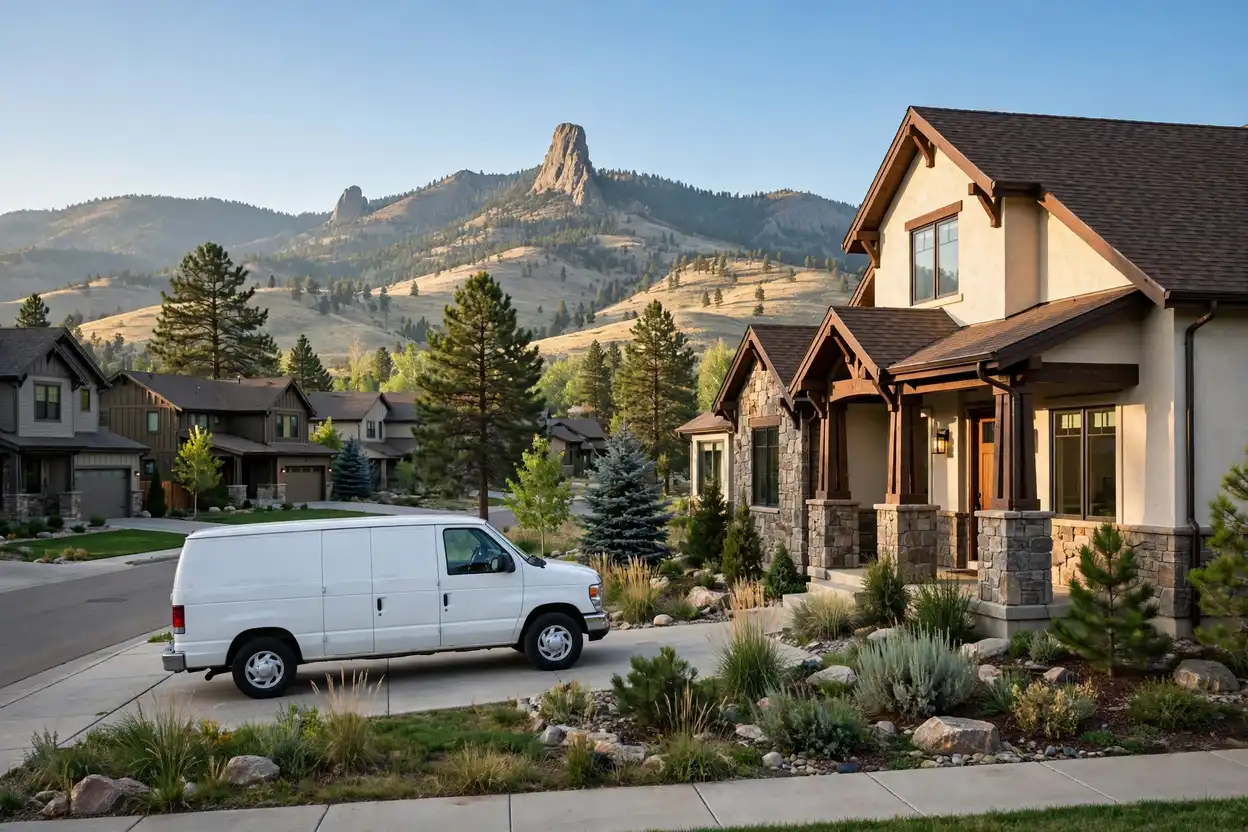 Fort Collins, CO — the metro skyline and landscape