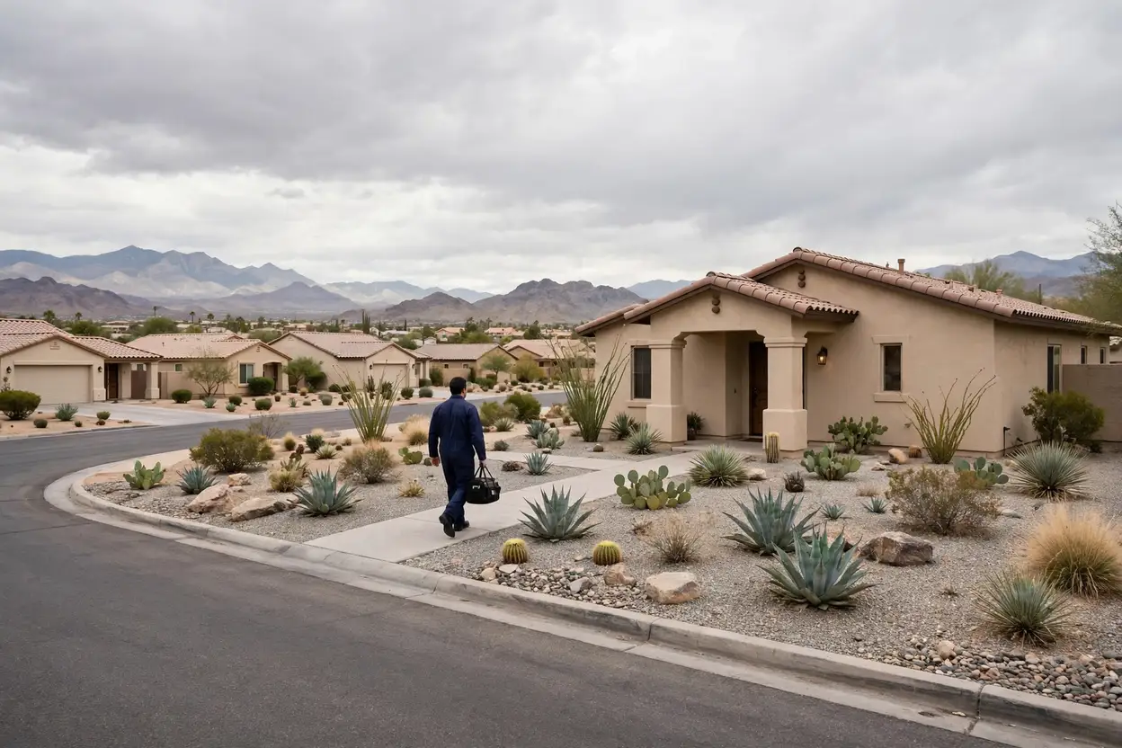 Las Vegas, NV — the metro skyline and landscape