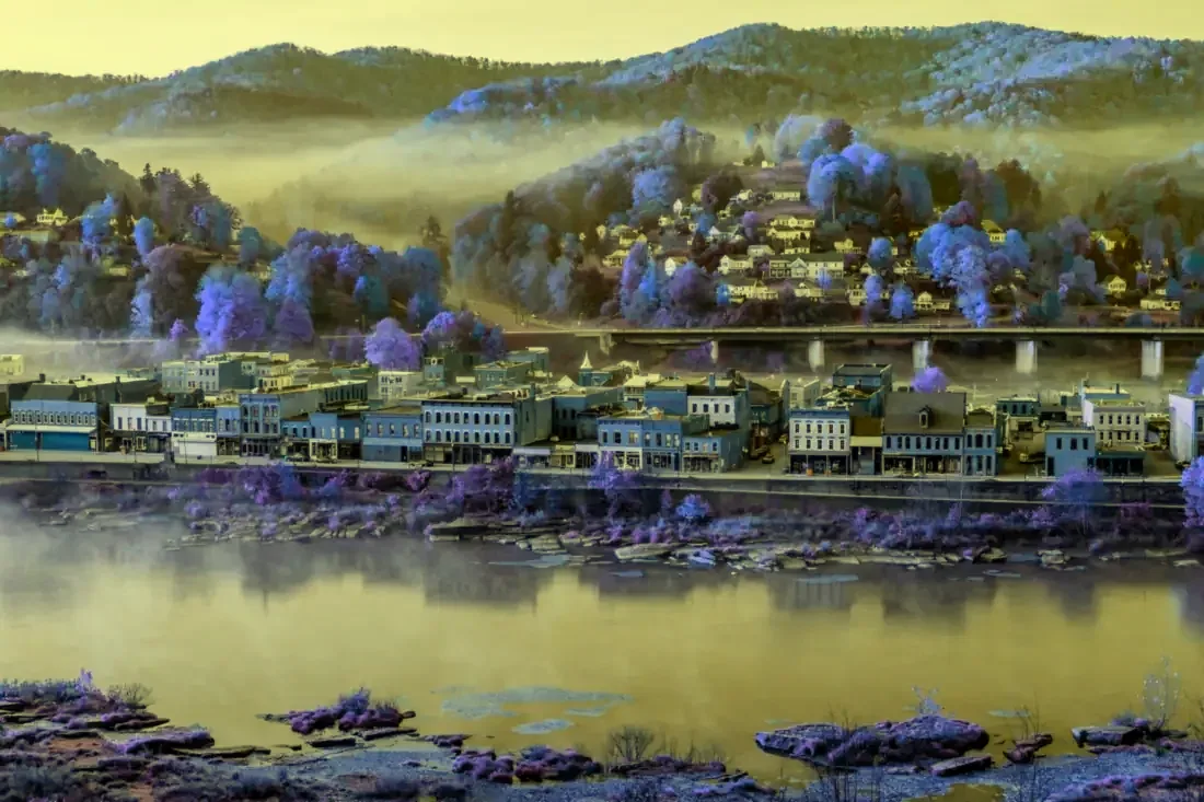 Logan, UT — the metro skyline and landscape