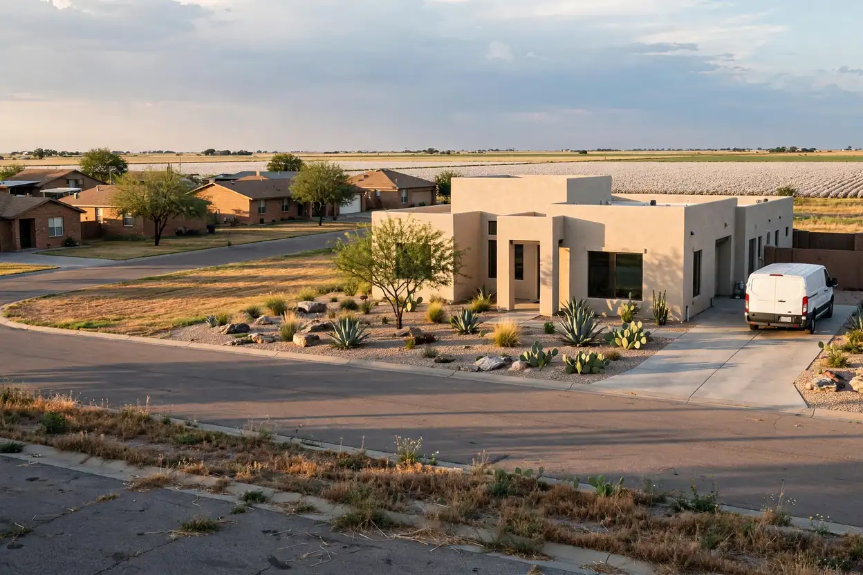 Lubbock, TX — the metro skyline and landscape