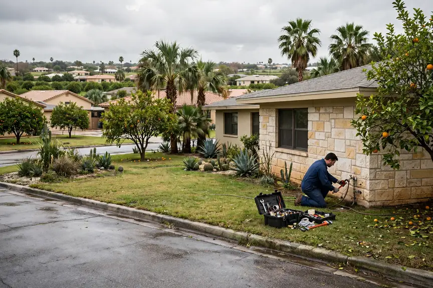McAllen, TX — the metro skyline and landscape
