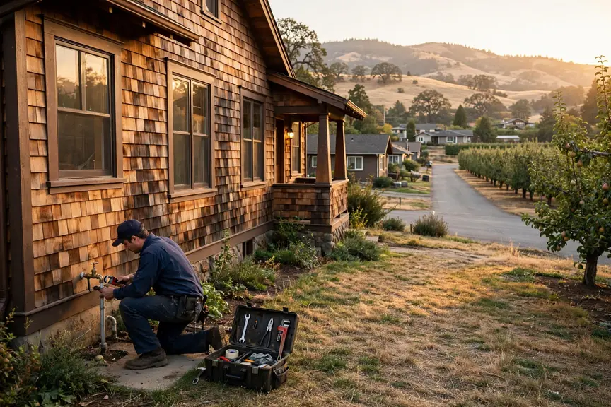 Medford, OR — the metro skyline and landscape