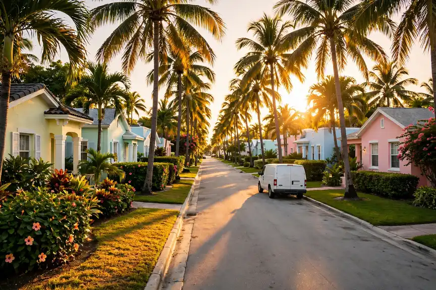 Miami, FL — the metro skyline and landscape