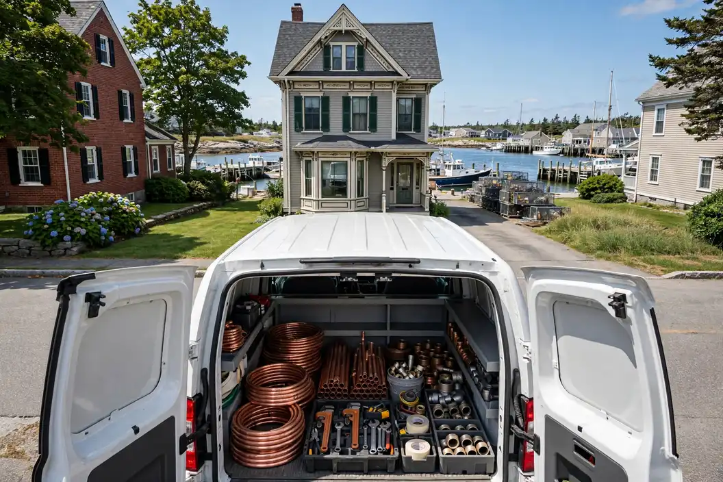 Portland, ME — the metro skyline and landscape