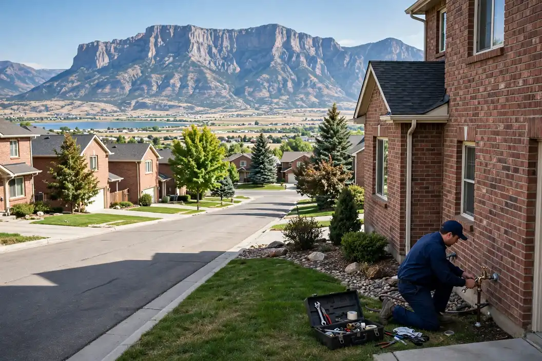 Provo, UT — the metro skyline and landscape