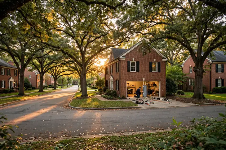 Raleigh, NC — the metro skyline and landscape
