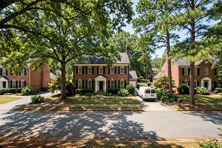Rocky Mount, NC — the metro skyline and landscape