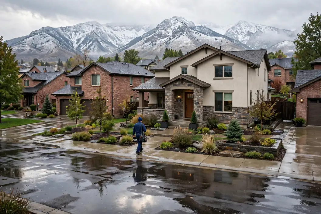 Salt Lake City, UT — the metro skyline and landscape