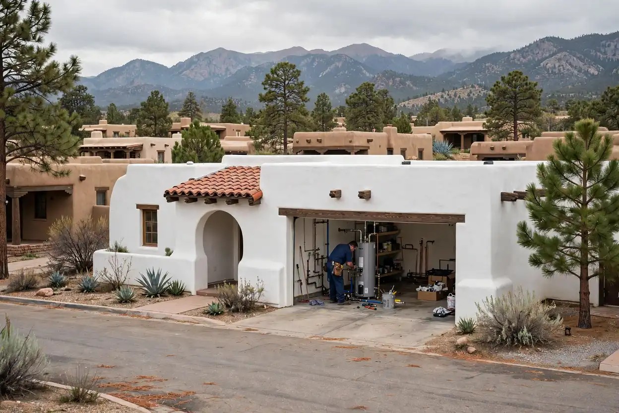 Santa Fe, NM — the metro skyline and landscape