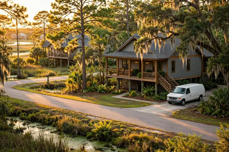 Slidell, LA — the metro skyline and landscape