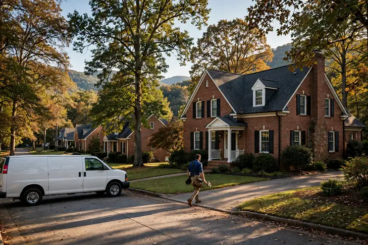 Spartanburg, SC — the metro skyline and landscape
