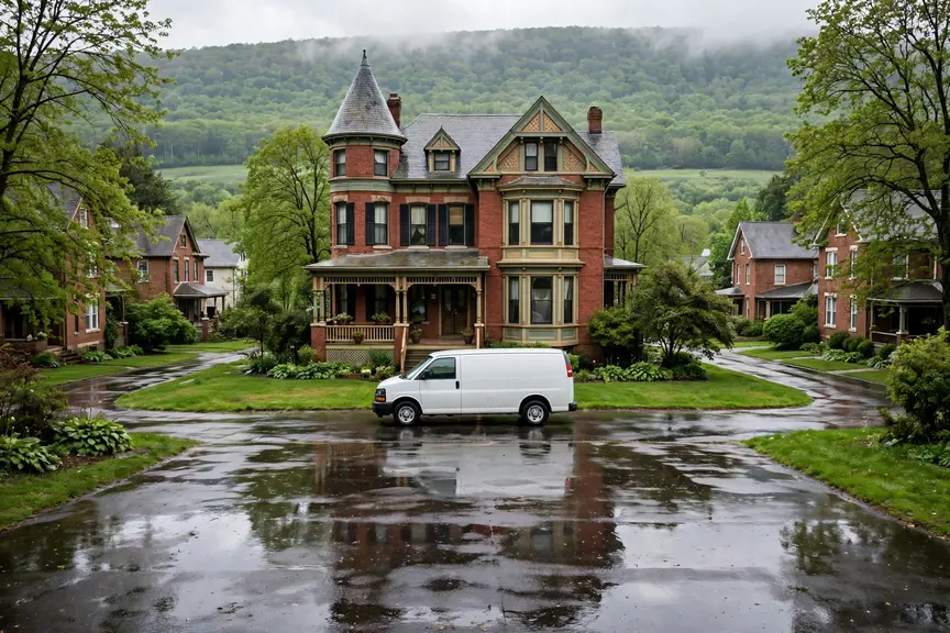 State College, PA — the metro skyline and landscape