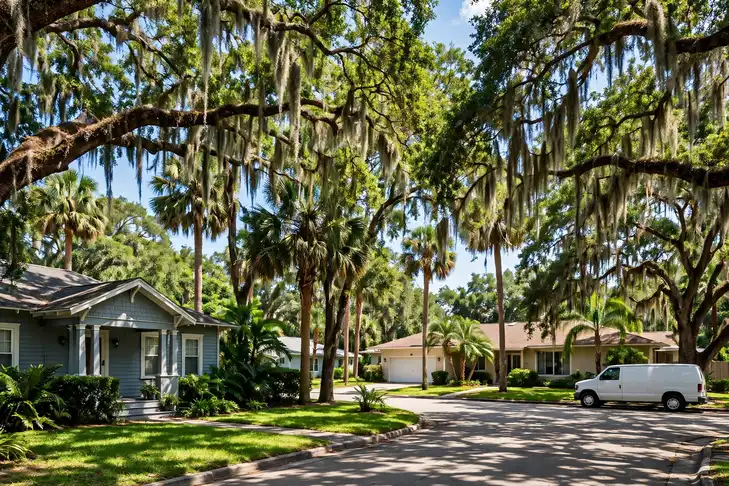 Tampa, FL — the metro skyline and landscape