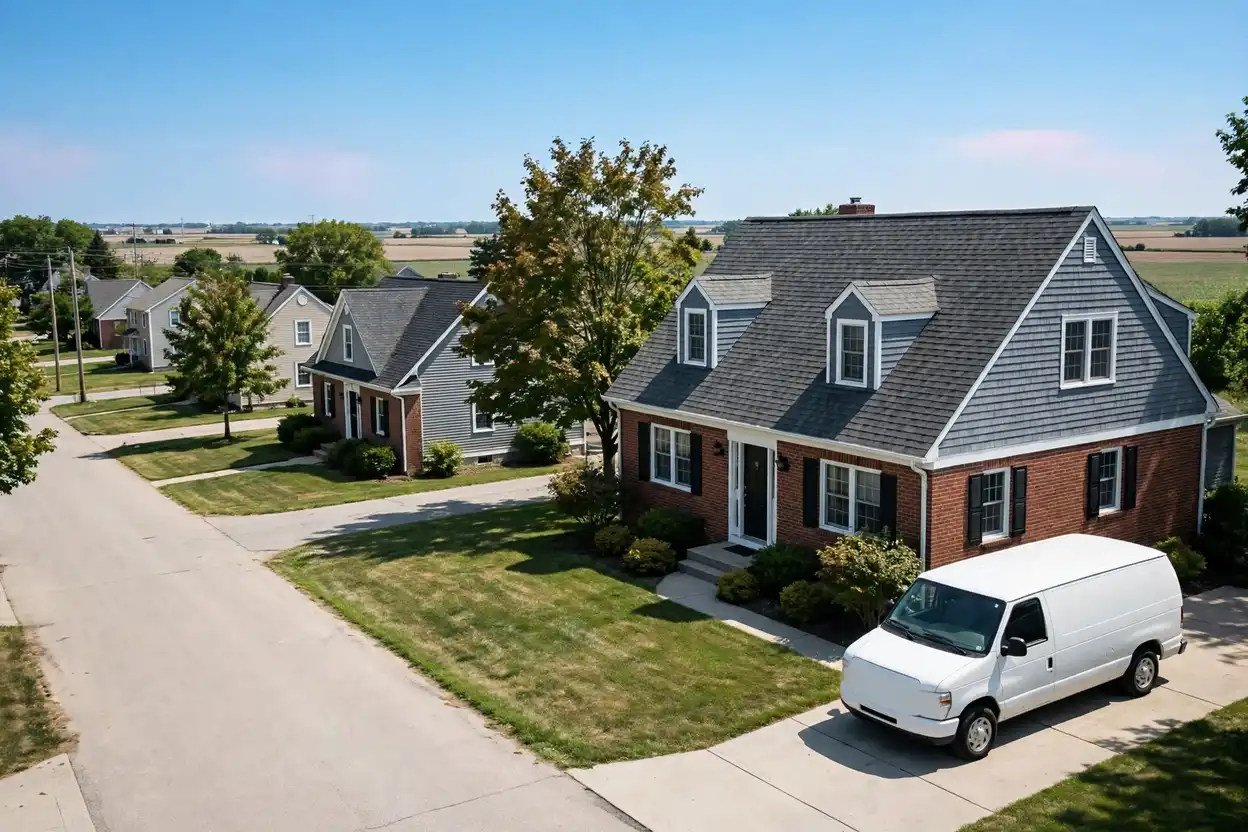 Terre Haute, IN — the metro skyline and landscape