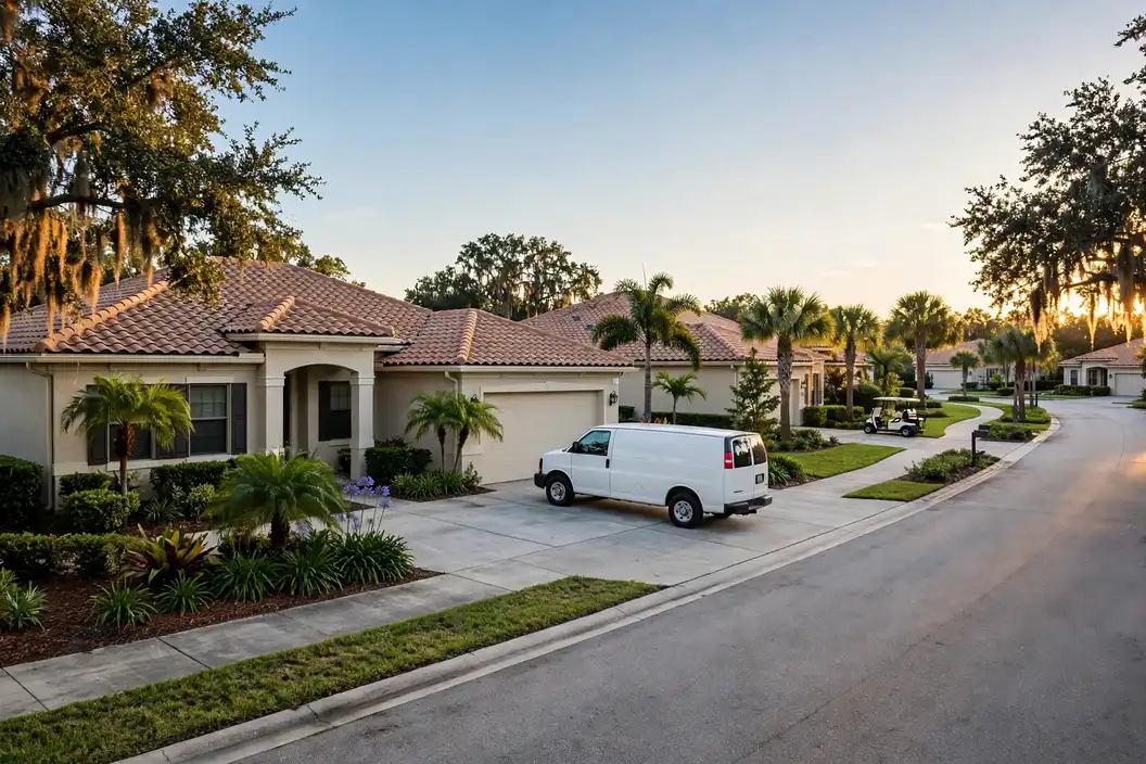 The Villages, FL — the metro skyline and landscape