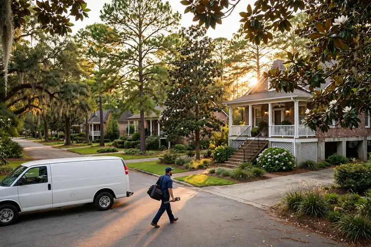 Valdosta, GA — the metro skyline and landscape