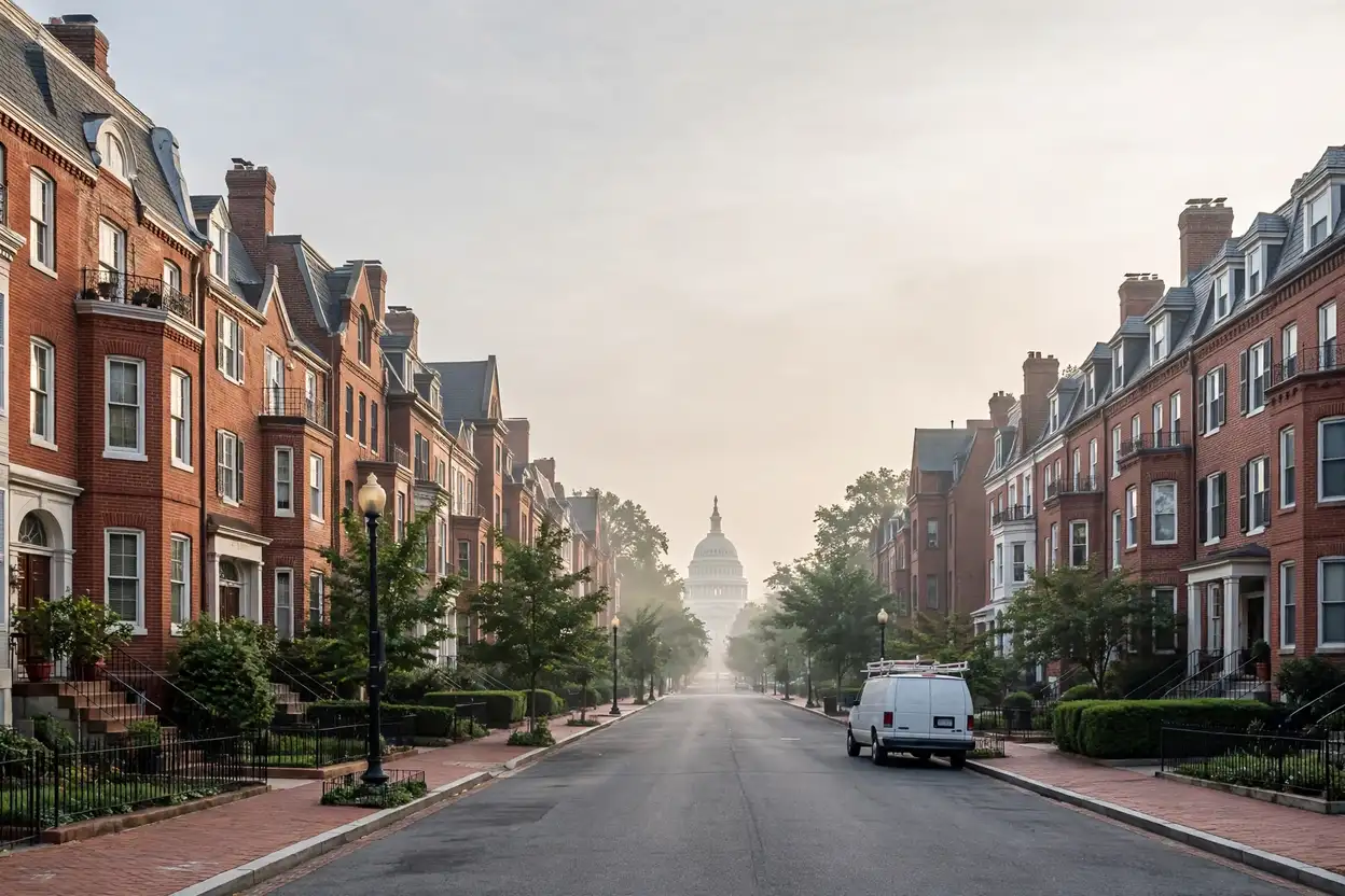Washington, DC — the metro skyline and landscape
