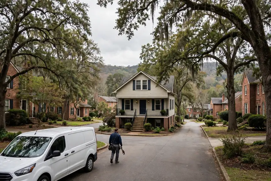 Winston-Salem, NC — the metro skyline and landscape