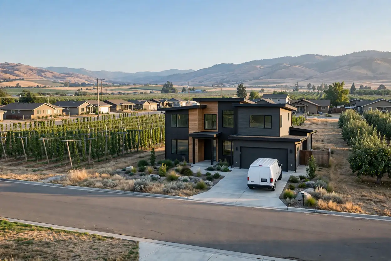 Yakima, WA — the metro skyline and landscape