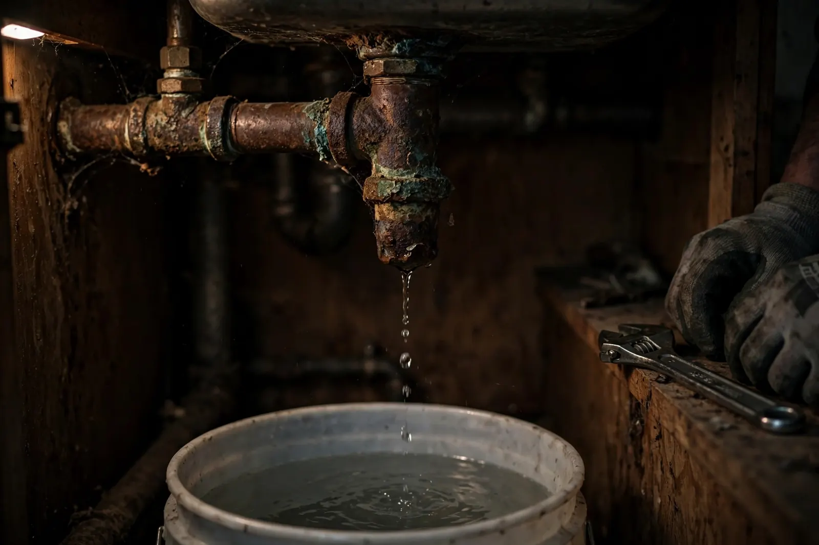 A plumbing problem at home